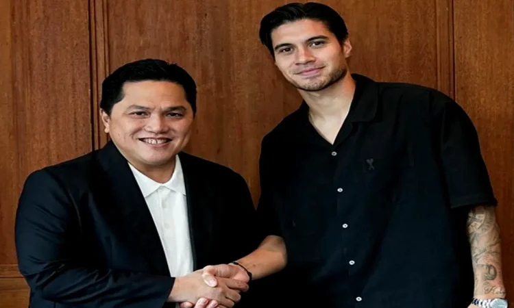 Kevin Diks Tempuh Perjalanan Panjang Hingga Akhirnya Salaman dengan Erick Thohir